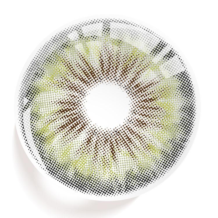 EYESFAV Meadow Green Colored Contact Lenses